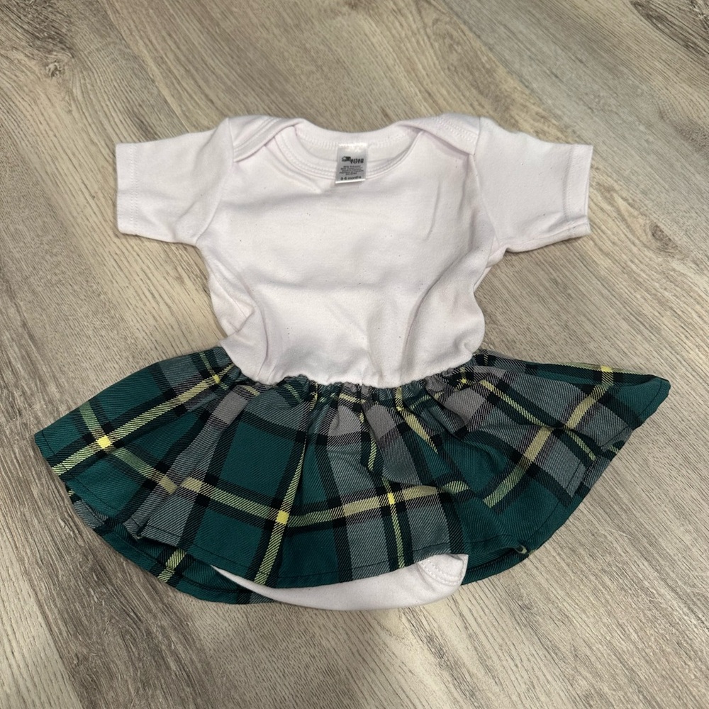 White and Green Diaper Covers Accessories